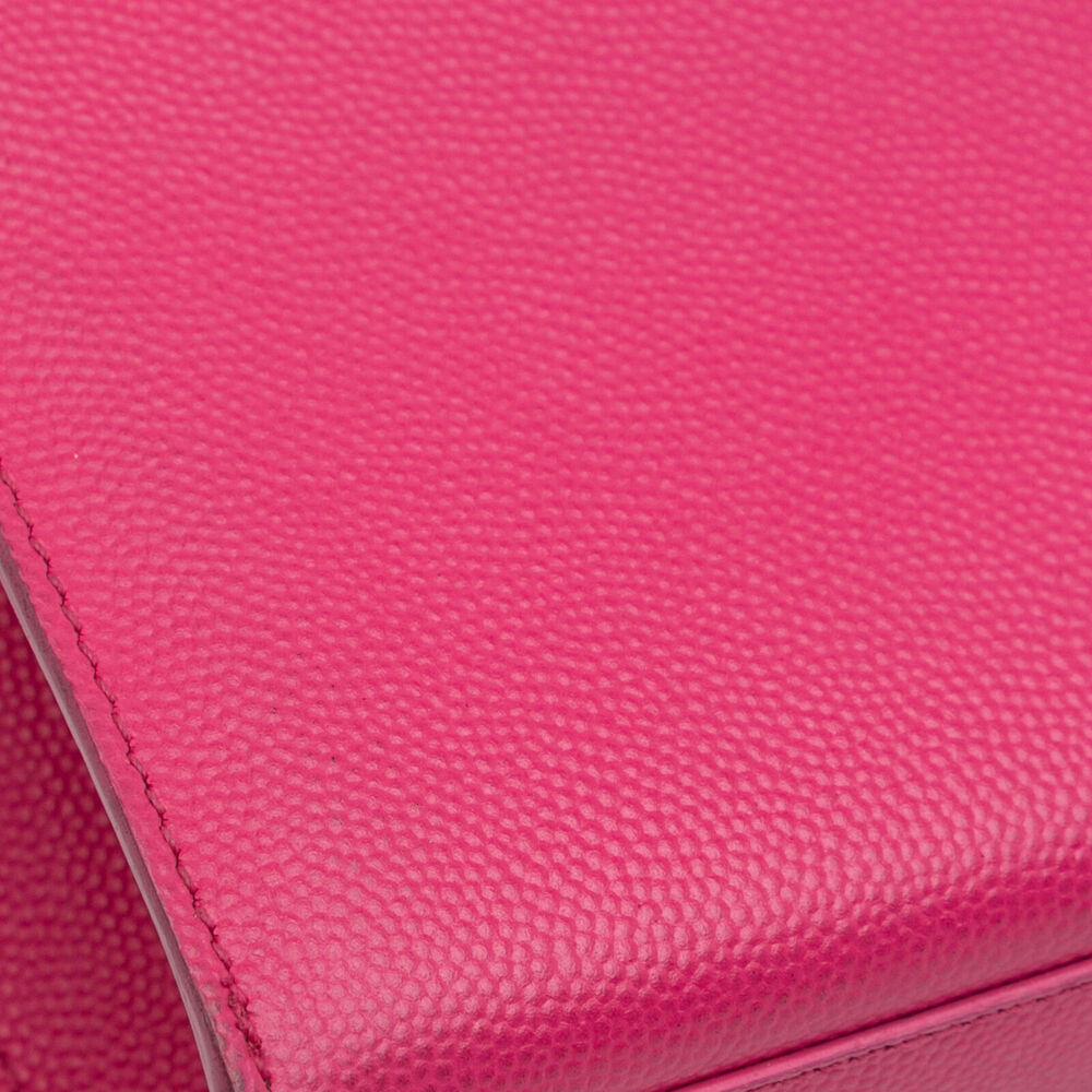 Auth Saint Laurent Small Kate Pink Calf #139165S10B - Picture 14 of 15